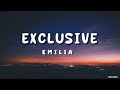 Emilia - Exclusive (Lyrics/Letra)