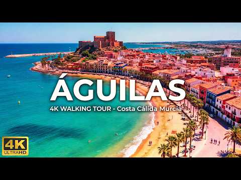 ÁGUILAS 🇪🇸 | Exploring Murcia’s Most Beautiful Coastal Town | Costa Cálida 4K Walk ☀️