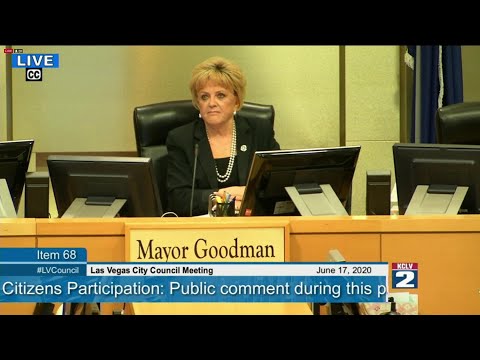Councilwoman Michele Fiore walks out of City Council meeting as public comment gets heated