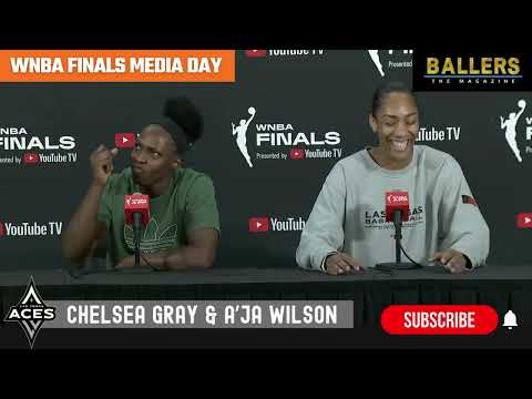 A'ja Wilson & Chelsea Gray: WNBA Finals Media Availability | Las Vegas Aces vs. Mercury | 10.02.25