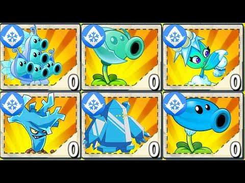 All ICE Plants LEVEL 999999 vs Big Wave Beach Final Boss Fight! Mod in Plants vs. Zombies 2 Gameplay