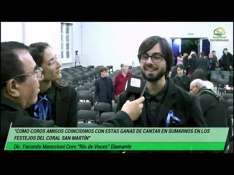 Encuentro de Coros en Villa Libertador San Martín | Entrevista a Directores | Amanecer Entrerriano