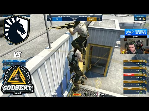 SEMIFINAL! GODSENT vs LIQUID IEM FALL NA CSGO HIGHLIGHTS | GAULES
