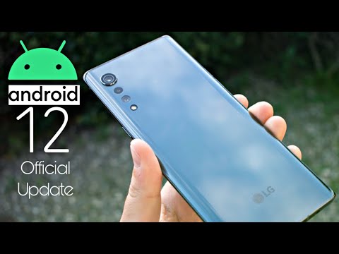 LG Velvet Android 12 Official Update (RELEASED)