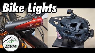 MTB Lights for Night Riding | Light and Motion VIS 1000 Custom and VIS 360 Pro Bike Lights