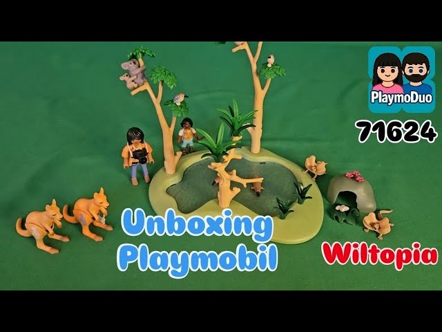 Vídeo relacionado con PLAYMOBIL Wiltopia 71623 Plataforma para análisis del Arrecife, con Animales, Fabricado con más del 80% de Materiales reciclados y de Origen biológico, Juguetes para niños y niñas a Partir de 4 años