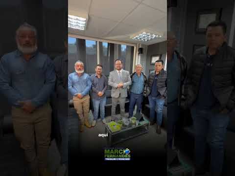 Reunião com nosso deputado pra ajudar a Nova Alvorada do Sul