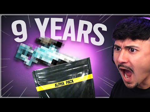 This Alpha Pack Opening took 9 YEARS to make...