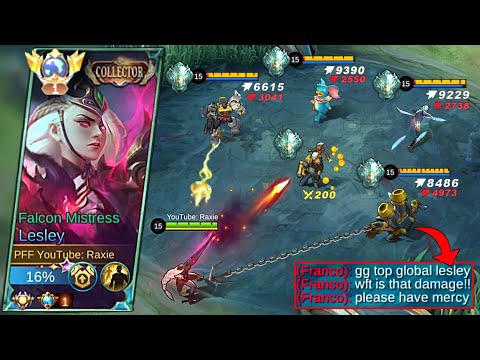 THIS IS WHAT WILL HAPPEN IF TOP 1 GLOBAL LESLEY IS BACK IN EPIC!! - LESLEY DOMINATING RANK GAMEPLAY!