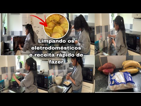 Indo para loja comprar batata doce pra fazer batata chip no air.fryer e limpando eletrodomésticos