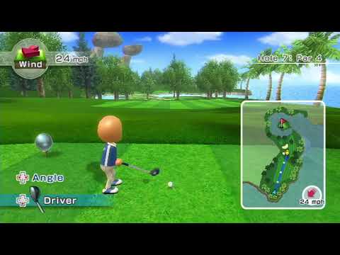 i accidentally crush my finger trying to get -18 on wii sports resort golf