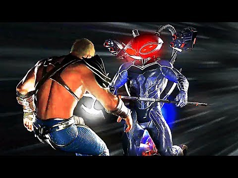 INJUSTICE 2 Black Manta Gameplay (2017) PS4 / Xbox One