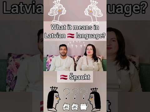 Learn Latvian language - Latvian word of the day: Šņaukt