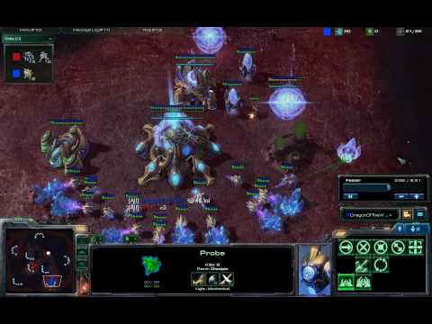How to counter Terrain FE to Gold Rush as Protoss in SC2