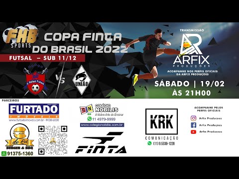 SÃO RAFAEL x UNIÃO RD - FUTSAL SUB 11/12