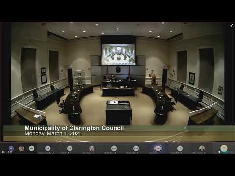 Clarington Council March 1, 2021