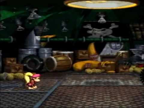 Donkey Kong Country 2 - 102% Walkthrough, Part 44 - K.Rool Duel & Normal Ending