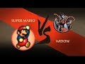 SUPER MARIO BROS Vs WIDOW MOST AMAZING SCENARIO IN Shadow Fight 2