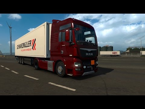 ETS 2 - MAN TGX Euro 6 - Trip: Pori - Örnsköldsvik