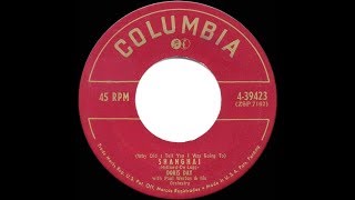 1951 HITS ARCHIVE: Shanghai (Why Did I Tell You I Was Going To) - Doris Day