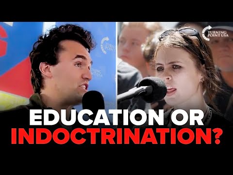 Woke Student vs. Charlie Kirk on What Education Really Should Be 🔥