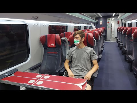 A bordo italo treno evo in Prima da Napoli C.le a Trento