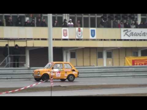 Dariusz Salecki Fiat 126P WRC - SuperOES III Runda Tor Kielce 26-03-2011