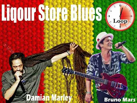 Bruno Mars  ft. Damian Marley - Liquor Store Blues Half hour loop
