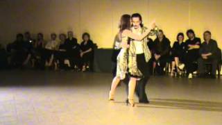 Claudia Jakobsen and John Galindo.Pisa/Italy. Tangomiamor. 2