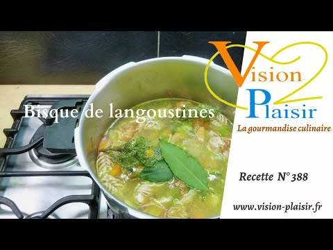La confection d'une bisque de langoustines