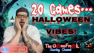 20 Games to get you ready for Halloween #gaming #videogames #gameplay