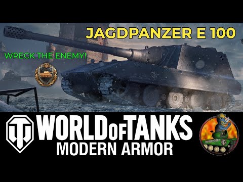 Jagdpanzer E 100 II Absorb and PUNISH! II World of Tanks Modern Armour II WoTC