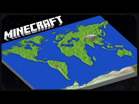 Mind-Blowing: Minecraft Universe MIMICS 1:95 Earth Scale!