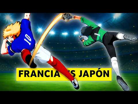 ¡El duelo más épico entre Francia y Japón en la cancha!