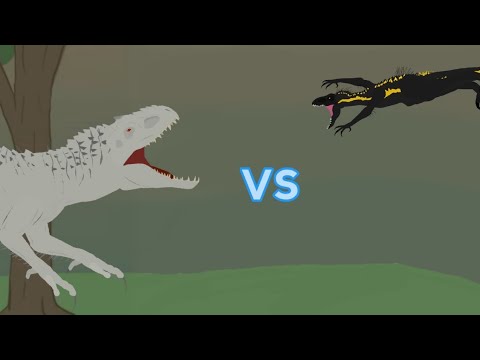 Indominus rex VS Indoraptor | AUTO RPG Anything