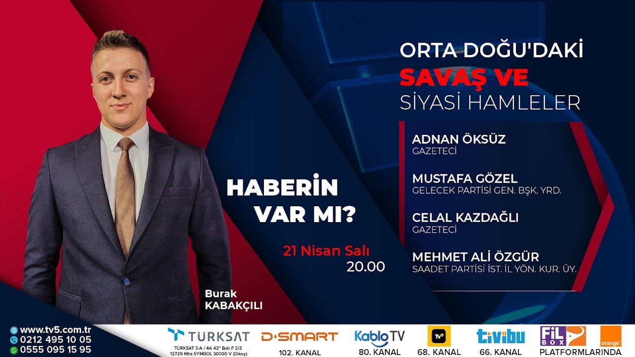 Haberin Var Mı? - 21.04.2026