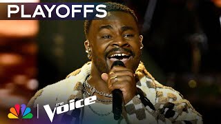 Jan Dan Brings the Coaches to Tears with Kansas&#39; &quot;Dust in the Wind&quot; | The Voice Playoffs | NBC
