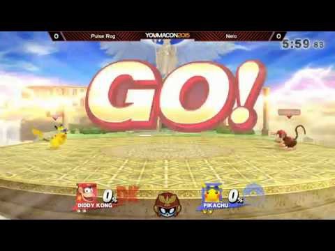 Youmacon 2015 Wii U - Nero vs Rog - Smash Bros. 4 Wii U