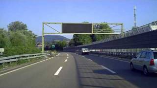 preview picture of video 'Leaving zürich to the Highway A1 (09/2008) HD'