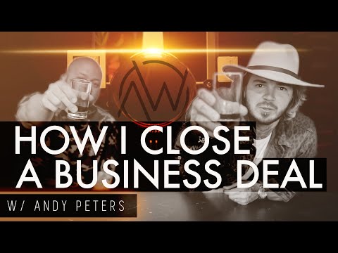 HOW I CLOSE A BUSINESS DEAL w/ Andy Peters (Fit+ Meals) | ANTHONYSWORLD