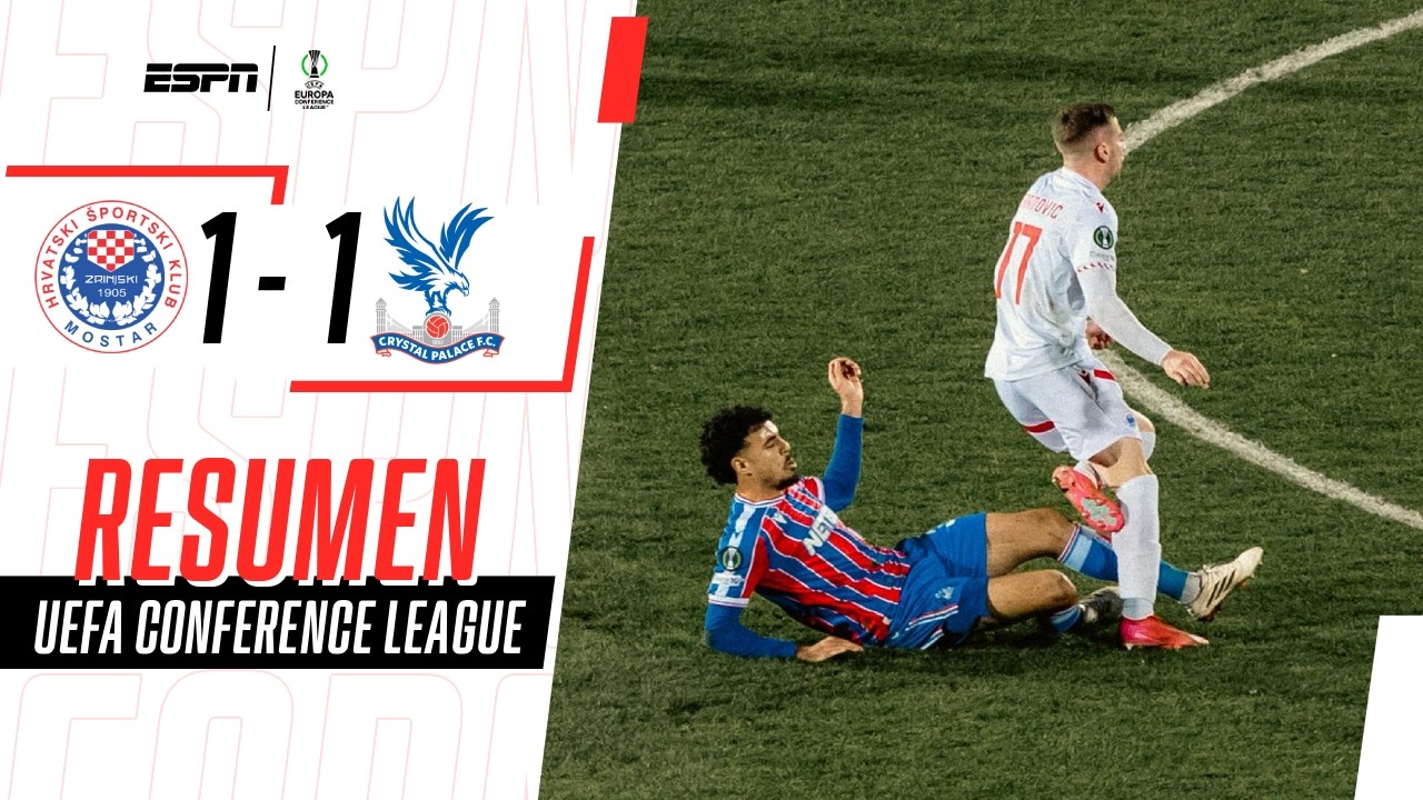 EL PALACE TOMÓ EL ROL DE PROTAGONISTA PERO SE LO EMPATARON | Zrinjski 1-1 C. Palace | RESUMEN