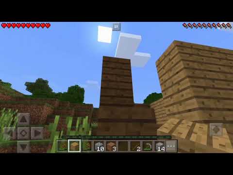 MINECRAFT ZÁKLADNÍ DŮM BĚHEM JEDNOHO MINECRAFTOVÉHO DNE