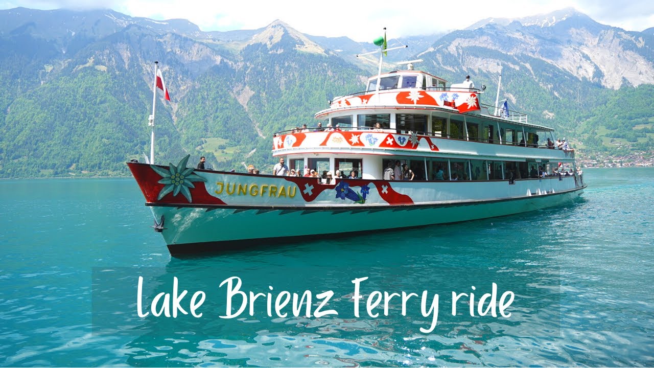 Join a traveler on a boat cruise adventure across Lake Brienz.
