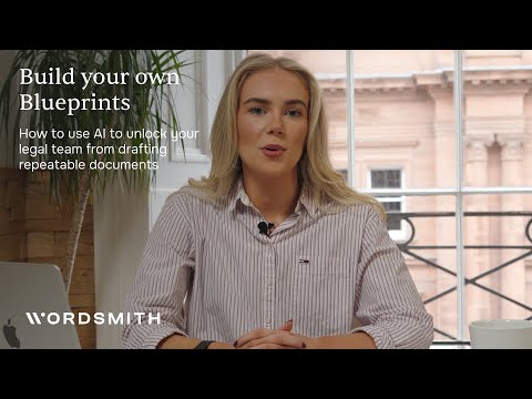 How to get AI to draft your contracts for you | Wordsmith Blueprints