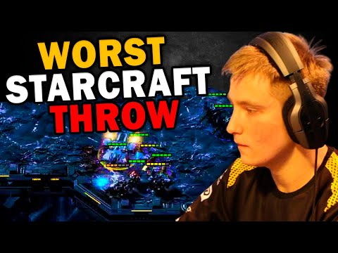 WORST StarCraft 2 THROW EVER - Tefel vs MVP