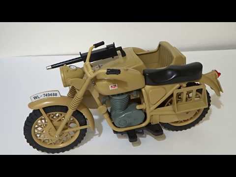 ACTION MAN AFRIKA KORPS MOTORCYCLE RESTORATION
