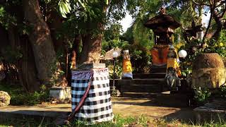 Taman Pakeraman Umeanyar Village Temple Native Hindu Balinese Temple