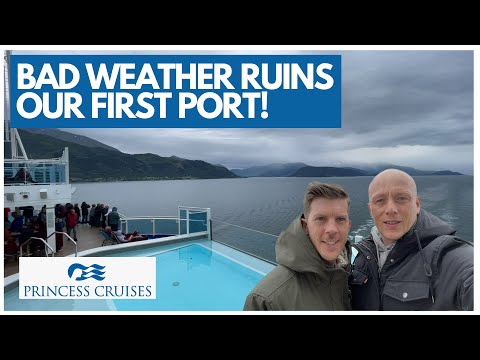 Our FIRST EVER MISSED PORT! ENCHANTED PRINCESS - DAY 3 VLOG