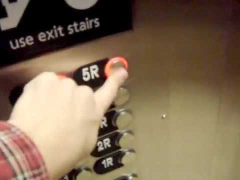 Otis SLOW hydraulic Elevator @ Hampton Inn Harrisonburg VA