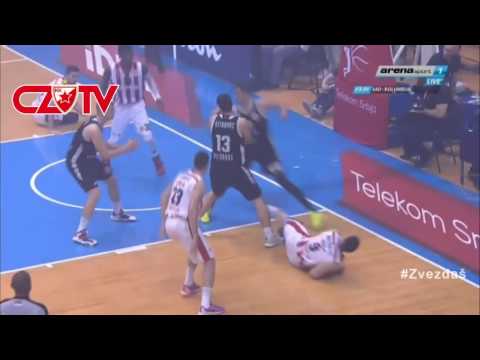 KK Crvena zvezda Telekom - KK Partizan | Neverovatna blokada Gudurića | Finale 2016